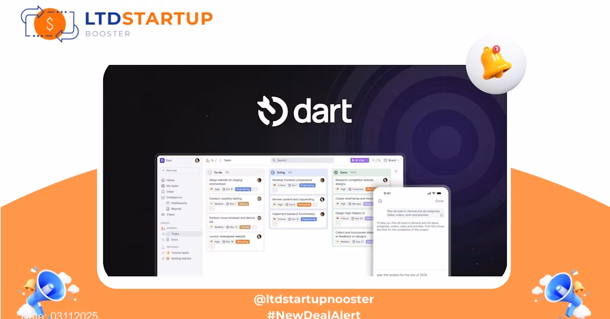 Dart Productivity Tool