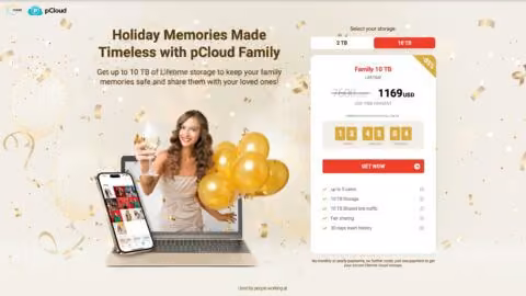 pCloud Xmas 2023