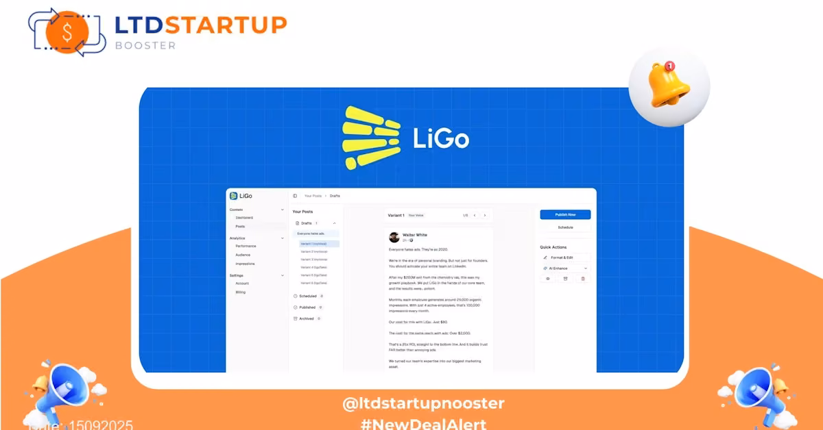 LiGo Productivity Platform