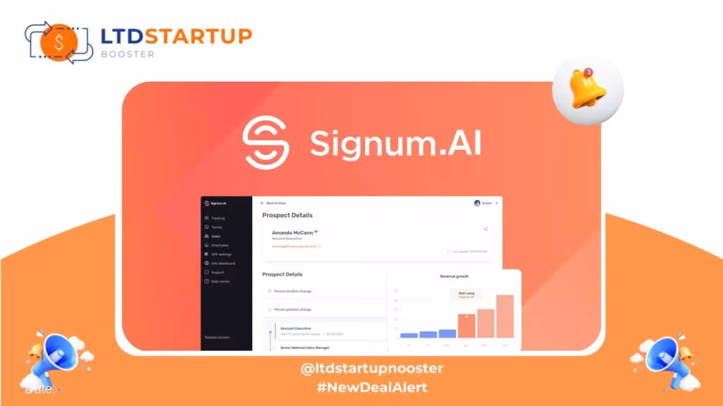 [New LTD] Signum.AI - AI platform tracking intent signals cover