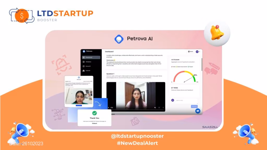 Petrova AI Lifetime Deal - AI-Enhanced Team Insights Tool cover