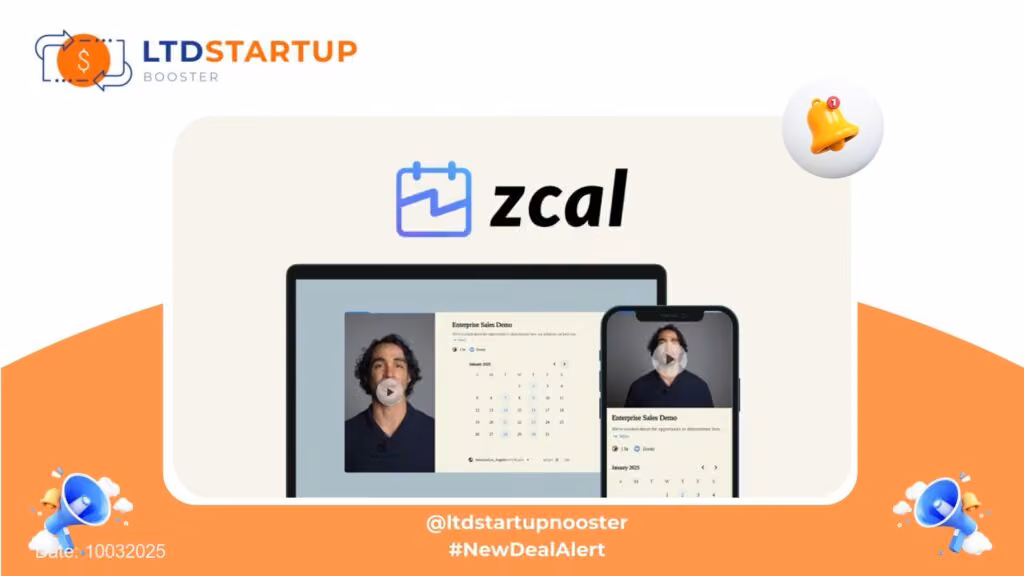 [New LTD] zcal - Create Typeform-inspired scheduling pages cover