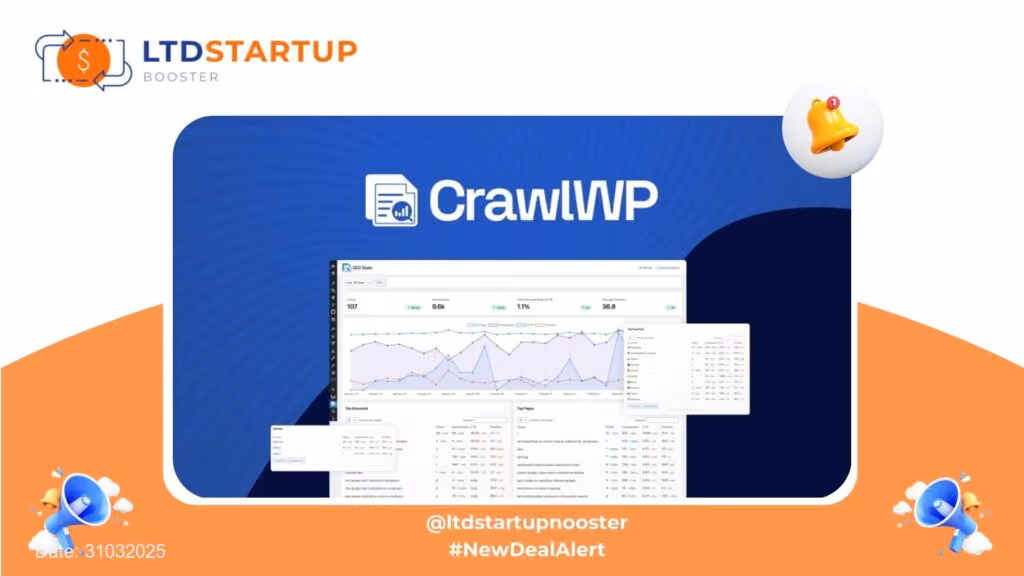 [New LTD] CrawlWP - Instant indexing for WordPress websites cover