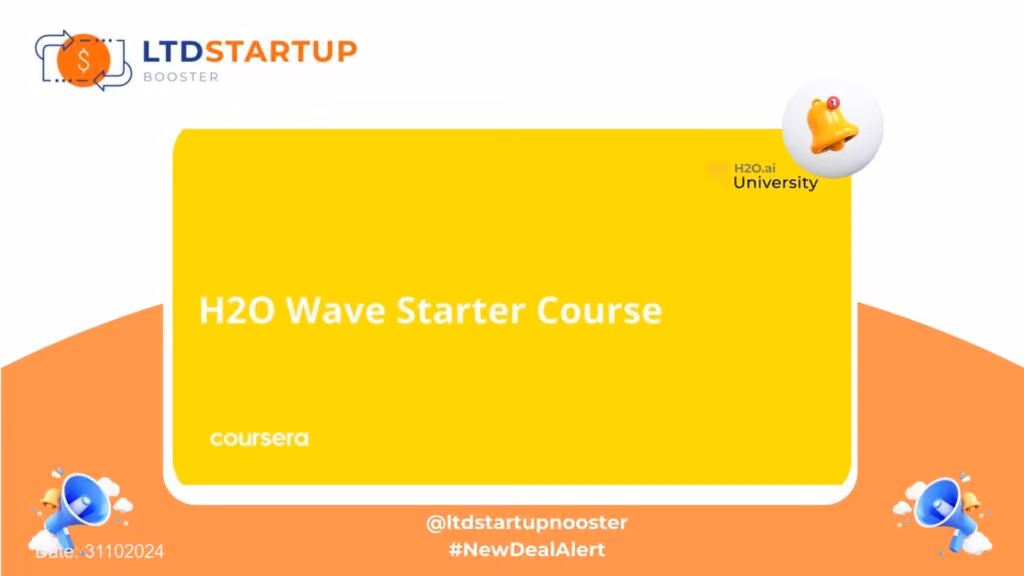 [Start Learning New Skill] H2O Wave Starter Course cover