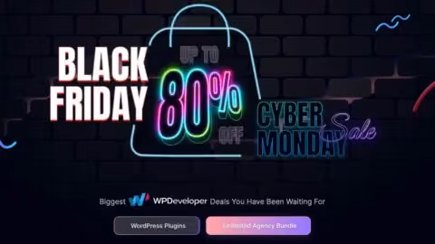 WPDeveloper BFCM2023