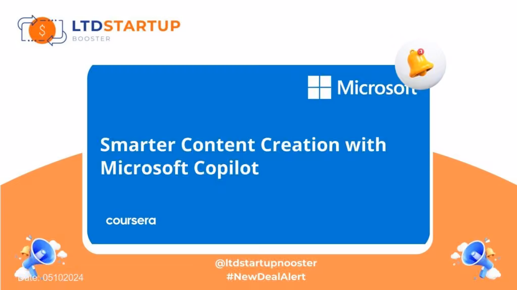 [Start Learning New Skill] Smarter Content Creation with Microsoft Copilot cover